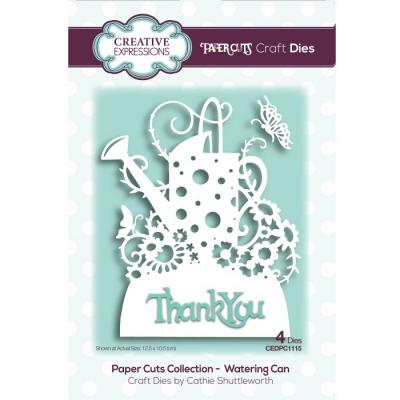 Creative Expressions Paper Cuts Craft Dies - Watering Can